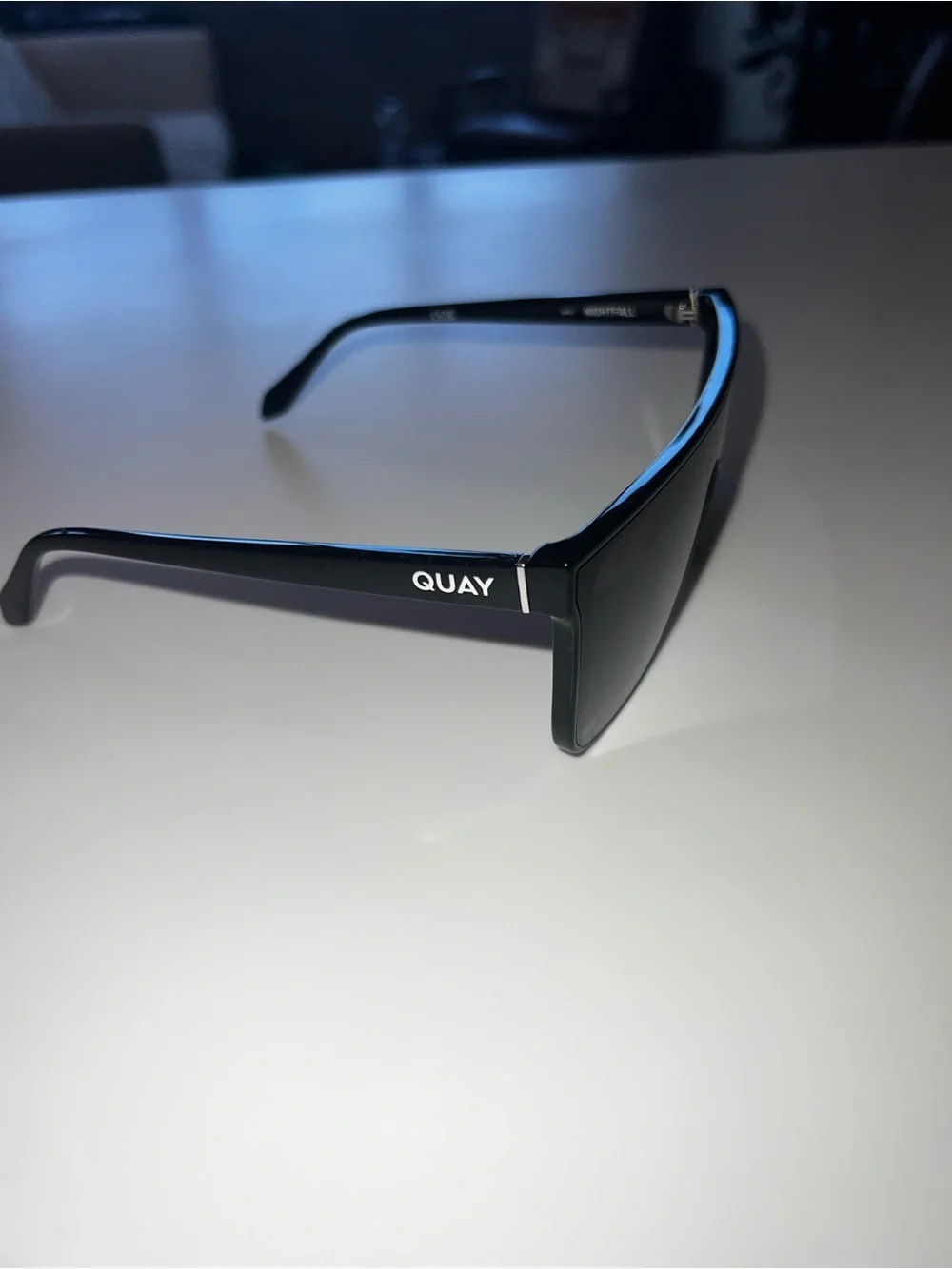 Quay Nightfall 52mm Gradient Flat Top Sunglasses